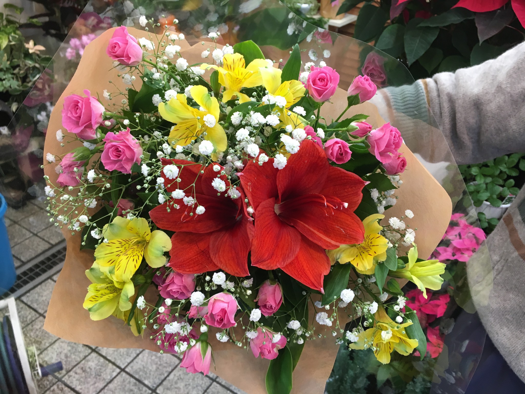 今日の花束紹介！